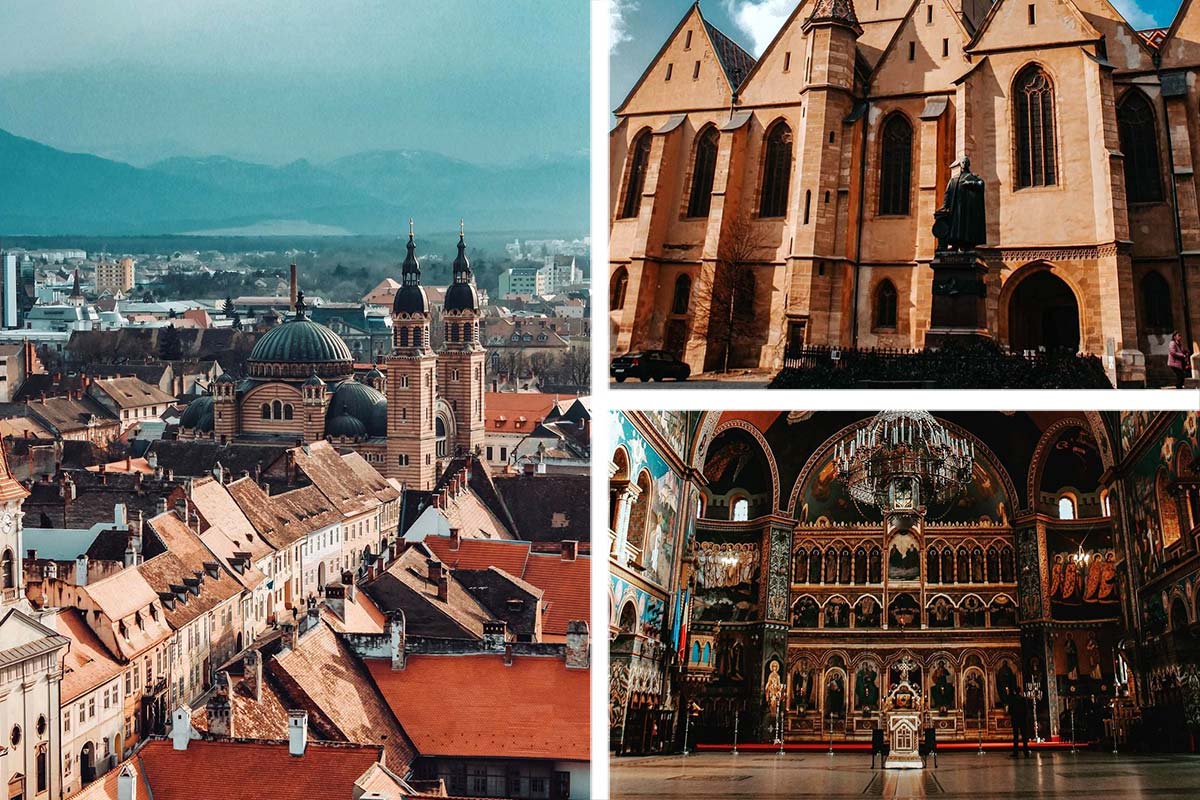Sibiu (germană: Hermannstadt) în Transilvania